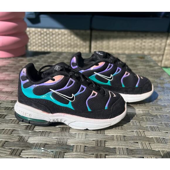 Nike Air Max Tailwind IV Black / Teal / Purple / Pink Gradient– Size 9C - Picture 3 of 8